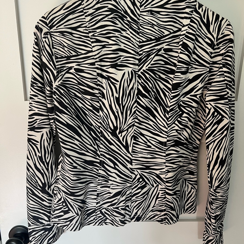 Anne Klein Zebra Jacket